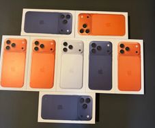 iphone 17 Pro Max 256GB (BLUE /ORANGE/SILVER COLOUR )IRISH STOCK/EU Unlocked Brand New Sealed 1 year Apple Warranty Free Phone Cover and Screen Protector RECEIPT