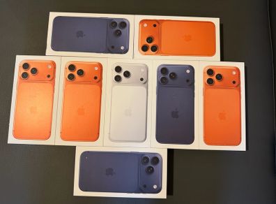 iphone 17 Pro Max 256GB (BLUE /ORANGE/SILVER COLOUR )IRISH STOCK/EU Unlocked Brand New Sealed 1 year Apple Warranty Free Phone Cover and Screen Protector RECEIPT