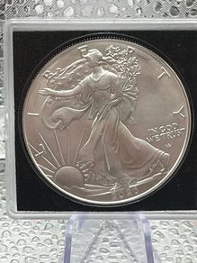 1oz Fine 999 Silver Bullion American Eagle 2026 Coin.