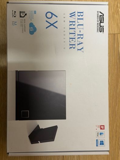 Asus Blu-ray,dvd,cd Writer. USB powered