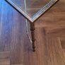 Mindy Browne Glass Top Table, never used Image 2