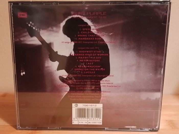 Deep Purple Deep Purple In Concert 2 CD Album