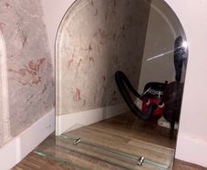 bathroom mirror