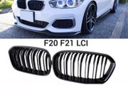 BMW 1 Series F20 F21 LCI 120i 2015 2017 Double Slat Replacement Racing Grills