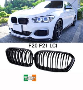 BMW 1 Series F20 F21 LCI 120i 2015 2017 Double Slat Replacement Racing Grills