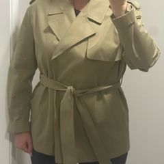 Ladies Trench Coat Short