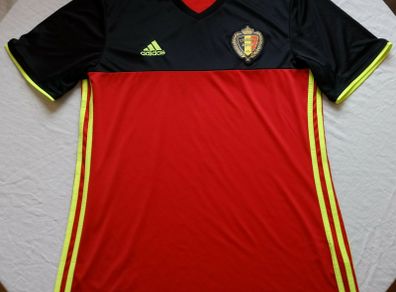 2016/17 Belgium Adidas Home Jersey Size L Adults