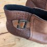 Rieker Leather Ankle Boots Size 5 As New Image 5