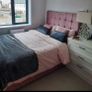 New Double,4ft ,4ft6 King 5ft And Superking 6ft Sizes Divan Beds Instock. Multiple Headboard Designs And Tufted Mattresses Instock Image 4