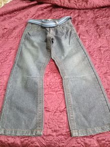 Boys jeans with belt  7-8 yrs