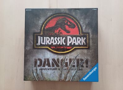 Jurassic Park Danger Adventure Strategy Board Game Ravensburger 2018