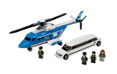 Lego City Helicopter and Limousine 3222