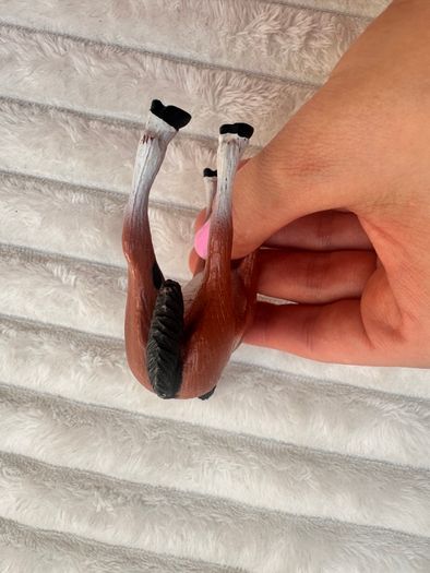 Britains Pony Horse Resin approx. 9 cm. Used Please see photos
