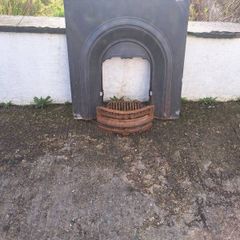 cast iron fireplace insert