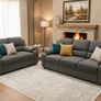 New 3+2 Tara Fabric Sofa Set Image 10