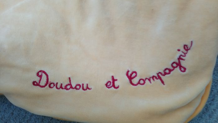 French Grobag sleeping bag velour Doudout et Compagnie 3-6 months