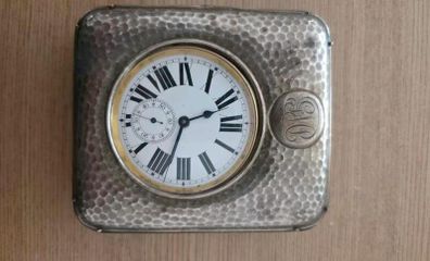 Antique silver coloured pocket watch