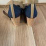 New Shoes wedges mid high heel, size 37 (4) Image 3