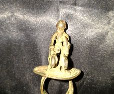 Genuine Antique Bronze Ring Dogon Mali Postage Available or Collection