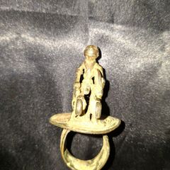 Genuine Antique Bronze Ring Dogon Mali Postage Available or Collection