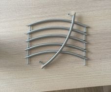 Chrome wardrobe handles