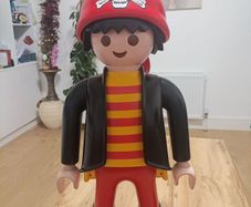 Xxl Playmobil Pirate Figurine Toy - Made In Germany Playmobil - Pirate Toy