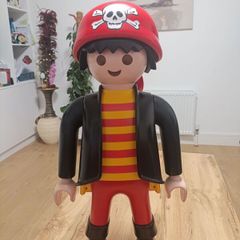 Xxl Playmobil Pirate Figurine Toy - Made In Germany Playmobil - Pirate Toy