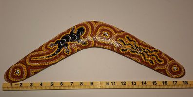 Boomerang 18" Handpainted