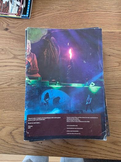 Iron Maiden Fan Club Magazines. Multiple Issues incl. number 100 & 99.5