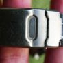 Seiko Sapphire Midsize Mens Watch Blue Dial Battery- works well Image 5