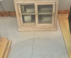 Solid wood cabinet
