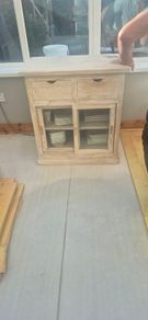 Solid wood cabinet