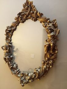 Vintage Cherub mirror