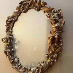 Vintage Cherub mirror