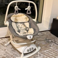 Joie Emeri 2-in-1 Baby Swing and Rocker Fern