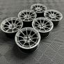 17 18" Inch Strom DSF55 Alloy Wheels 5x114.3 Nissan Silvia Skyline S14 S15 RX7 R32 R33 Lexus IS200 Image 10