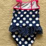 Gorgeous polka dot girls swimsuit Image 2