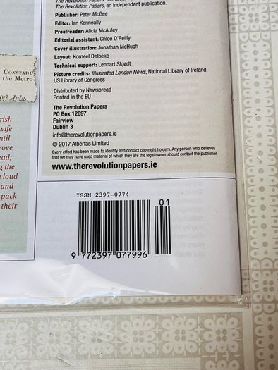 The Revolution Papers. Famine Edition. New and Sealed. with 2 DVDs. Scarce.
