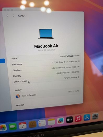Macbook Air 2020