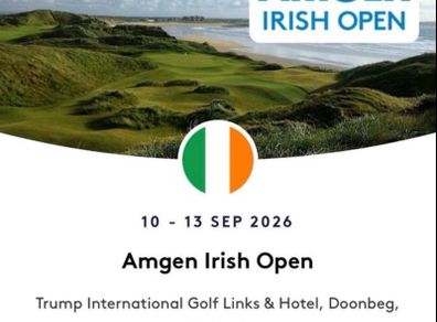 Amgen Irish Open - Sunday 13th September