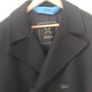 New STONES Men's Wool Pea Coat, Peacoat Size 40 Image 3