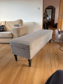 Ikea bench with storage