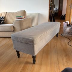Ikea bench with storage