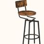 Bar Stools Set of 2, Breakfast Bar Stools Image 4