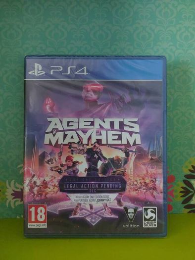 PS4 Agents of Mayhem - New - FREE Post