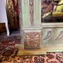 FLASH SALE! Was 1250 Now 700 !! Exquisite Large Ornate Carved Wood Painted Mirror Image 3