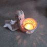 Small angel figurines candle holder Image 6