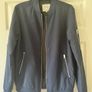 Jack & Jones Gents Navy Pilot Bomber Zipped Jacket. Excellent Condition. Size Small-medium Image 2