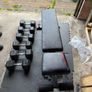 2 X 17.5kg Rubber Hex Dumbbells Image 2