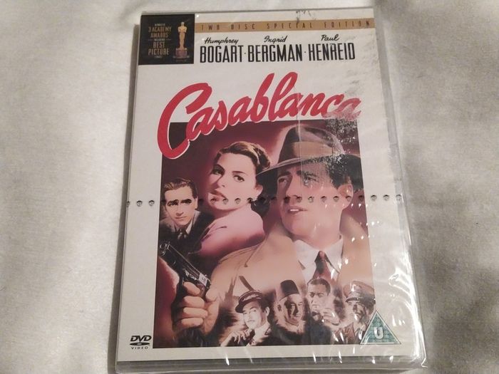 Brand New Casablanca 2 disc Dvd